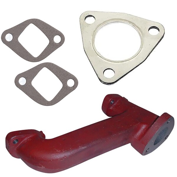 Aic Replacement Parts 740221M1 Exhaust Manifold w Gaskets Fits Massey Ferguson Leyland 20 240 245 250 740221M1-GASKETS - main
